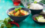 a photo of thai food
