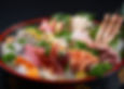 A photo of chirashi sushi